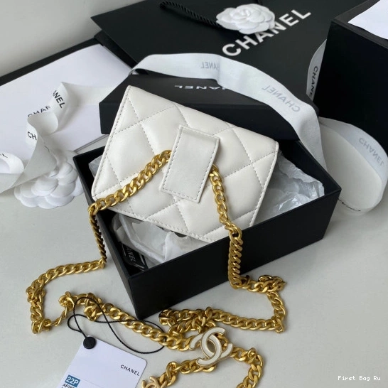 First Bag Ru CHANEL WITH CHANELUTCH CHAIN 0729
